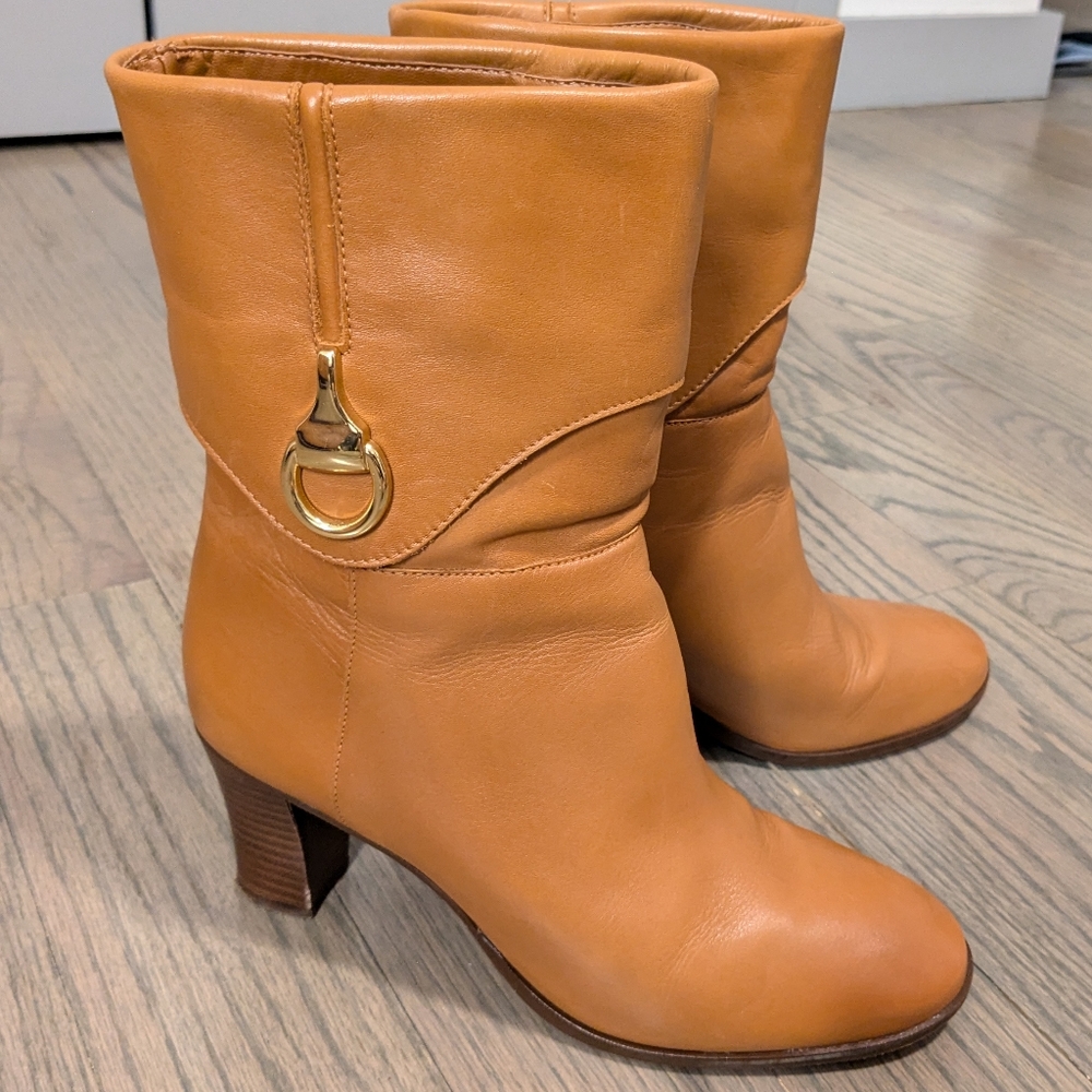 Arezzo leather boots